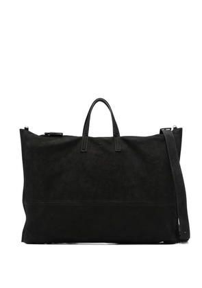 HAGS leather tote bag - Black