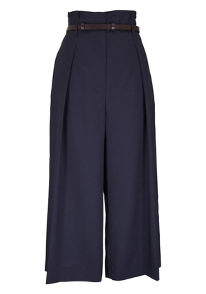 Odeeh virgin-wool trousers - Blue