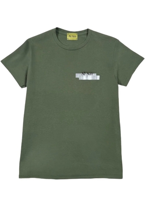 AL AIN graphic-print T-Shirt - Green