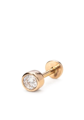 Mad Precious & Ethical 18kt rose gold diamond single earring - Pink