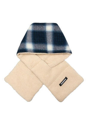 Neighborhood x Pendleton .WO check boa muffler - Blue