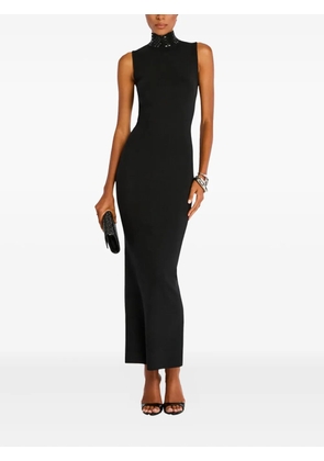 Retrofete embellished high-neck dress - Black