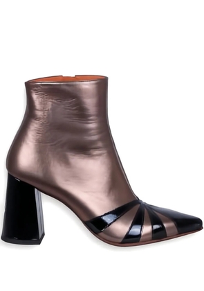 Chie Mihara Ludrik pointed block-heel boots - Pink