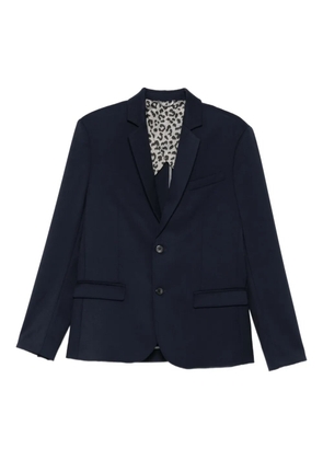 IMPERIAL single-breasted cotton blazer - Blue