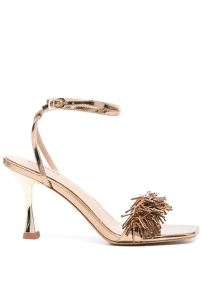 Lola Cruz 90mm Valentina sandals - Gold