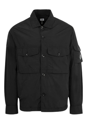 C.P. Company Lens-pocket shirt jacket - Black
