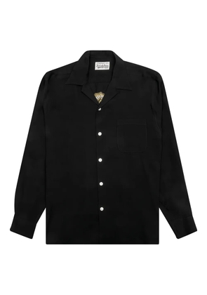 WACKO MARIA embroidered shirt - Black