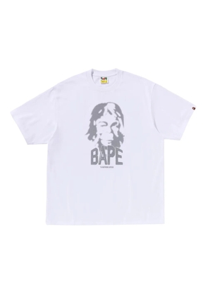 A BATHING APE® Beethoven-print T-shirt - White
