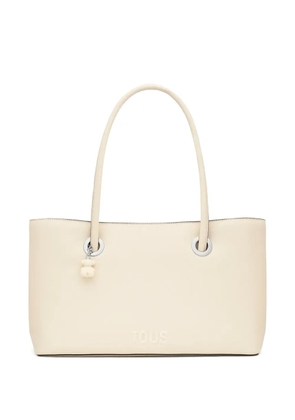 TOUS large embossed-logo tote bag - Neutrals