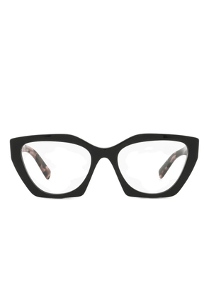Prada Eyewear cat-eye frame glasses - Black