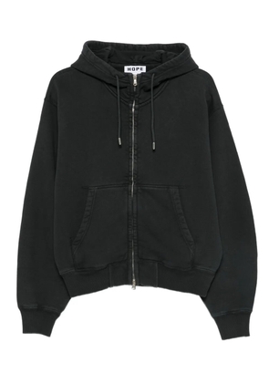 Hope For Men zip-up hoodie - Black