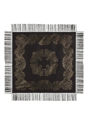 ETRO fringed scarf - Black