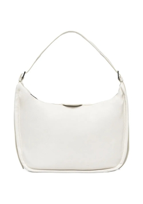 GUESS USA zip-fastening curved shoulder bag - White