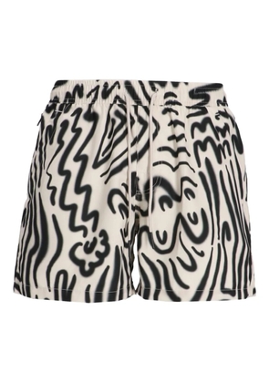 OAS Company Aerosol swim shorts - White