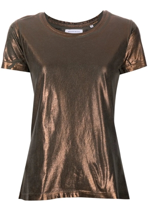 Madison.Maison Lamina metallic T-shirt - Gold