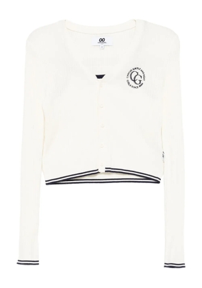 CHOCOOLATE logo-embroidered top cardigan set - Neutrals