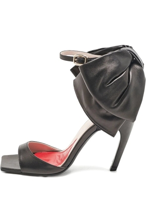 Roger Vivier Vintage 110mm leather sandals - Black