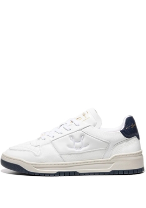 Leandro Lopes Tony embroidered-logo sneakers - White