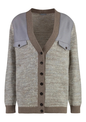 Malo cashmere cardigan - Neutrals