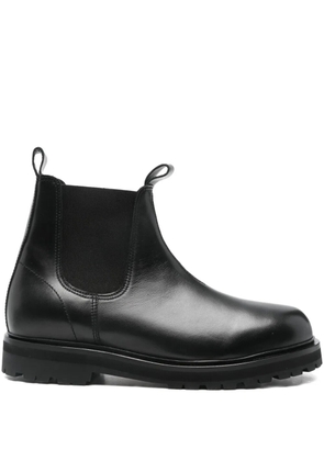 Studio Nicholson leather Chelsea boots - Black
