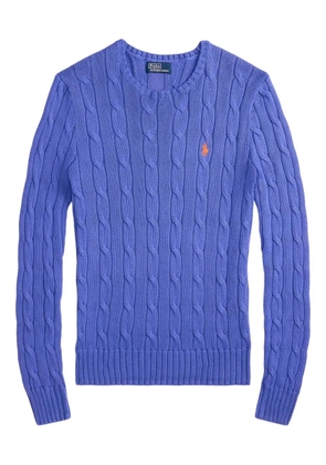 Polo Ralph Lauren cable-knit cotton sweater - Blue