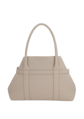 Loro Piana Ghiera leather top-handle tote bag - Neutrals