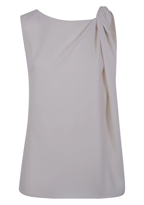 P.A.R.O.S.H. ruched-detailing top - Neutrals