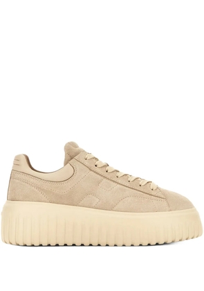 Hogan H detail platform sneakers - Neutrals