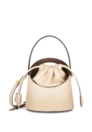 ETRO mini Saturno leather bucket bag - Neutrals