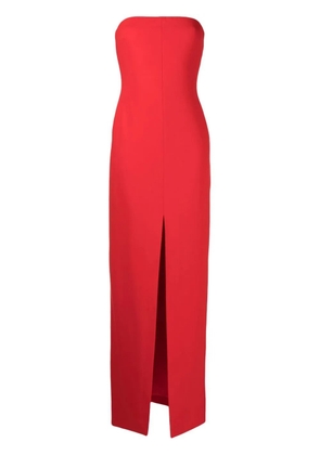 Solace London strapless maxi dress - Red