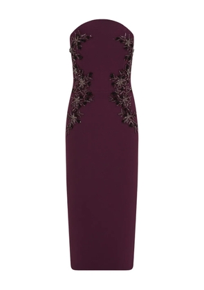 Rebecca Vallance Beatrice midi dress - Purple