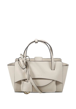 HIDESINS logo-debossed tote bag - Neutrals