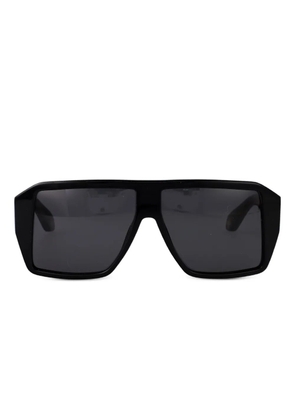 Roberto Cavalli geometric-frame sunglasses - Black