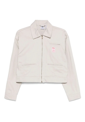 adidas AOP cropped jacket - Neutrals