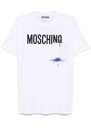 Moschino logo-print T-shirt - White