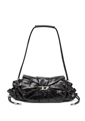 Diesel small Scrunch-D shoulder bag - Black