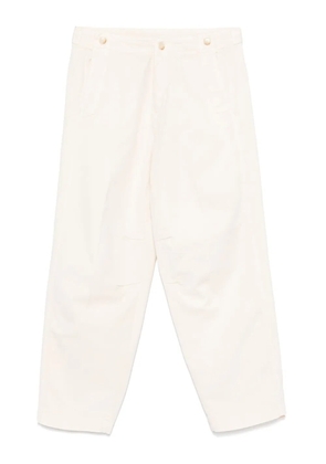 Merci gabardine trousers - Neutrals