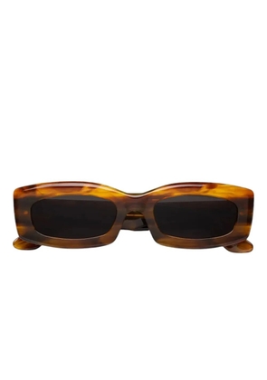 Retrosuperfuture Zaga Tangeri rectangle-frame sunglasses - Brown
