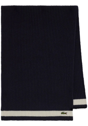 Lacoste wool scarf - Blue