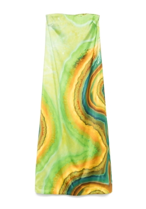 ALEMAIS Iris gown - Green