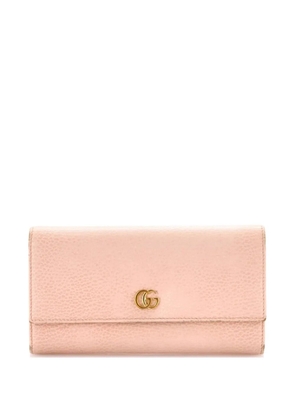 Gucci Pre-Owned GG Marmont Leather Continental Wallet - Pink