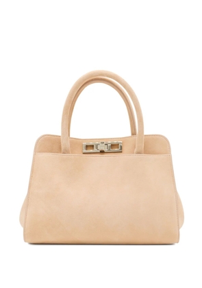 Fabiana Filippi suede tote bag - Brown