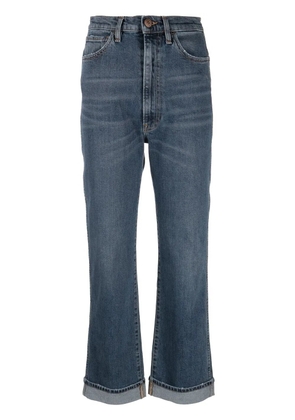 3x1 high-waist straight-leg jeans - Blue
