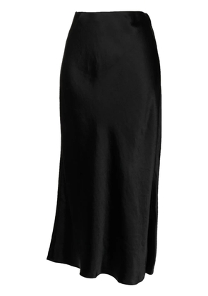 Vince high-waisted midi skirt - Black
