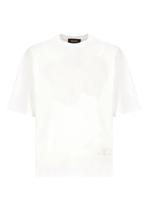 DSQUARED2 logo-print cotton T-shirt - White