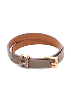 Hermès Pre-Owned Pop H Double Tour bracelet - Brown