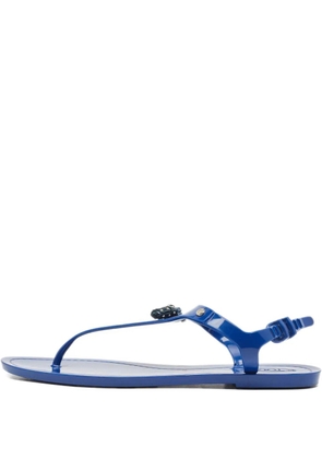 Tod's Vintage Pre-owned bow-detail sandals - Blue