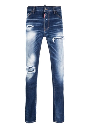DSQUARED2 Cool Guy distressed slim-leg jeans - Blue