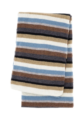 Paul Smith striped wool scarf - Neutrals