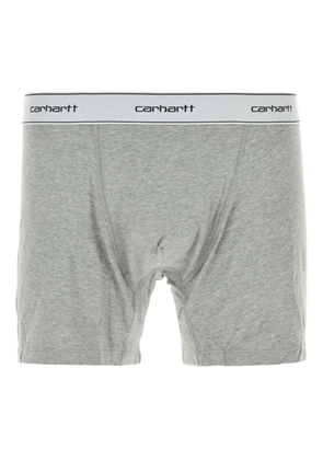 Carhartt WIP logo-waistband boxers - Grey